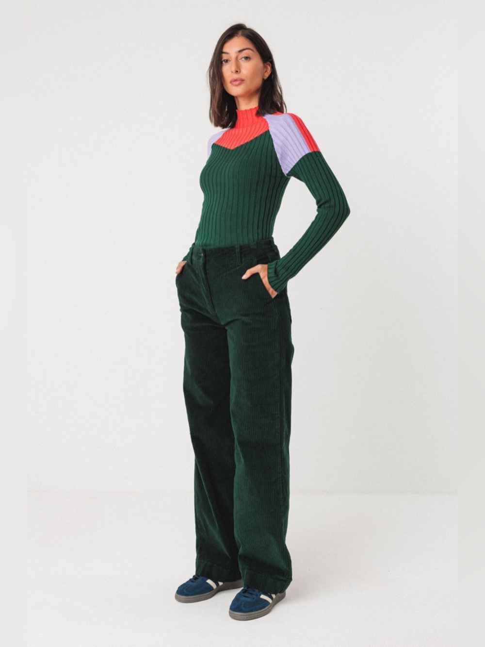 New w/tags SKFK Leartza GOTS certified organic cotton corduroy pants Size 6